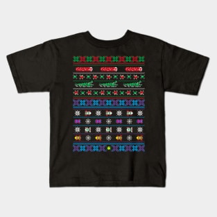 Frogger Ugly Christmas Sweater Kids T-Shirt